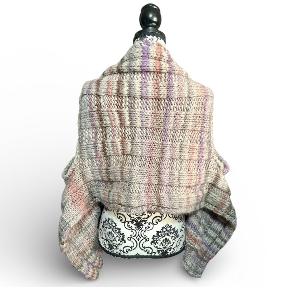 HANDMADE Multicolor Knit Sweater Vest - Picture 2 of 3